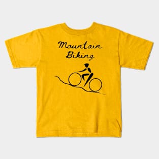 Mountain Cycling Kids T-Shirt